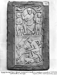 Consular Diptych of Aetius, Right Hand Panel